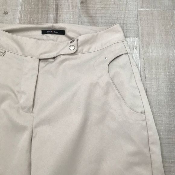 Bette & Court Sz 6 Cropped/Capris Zip Cuffs Embellished - Picture 3 of 8